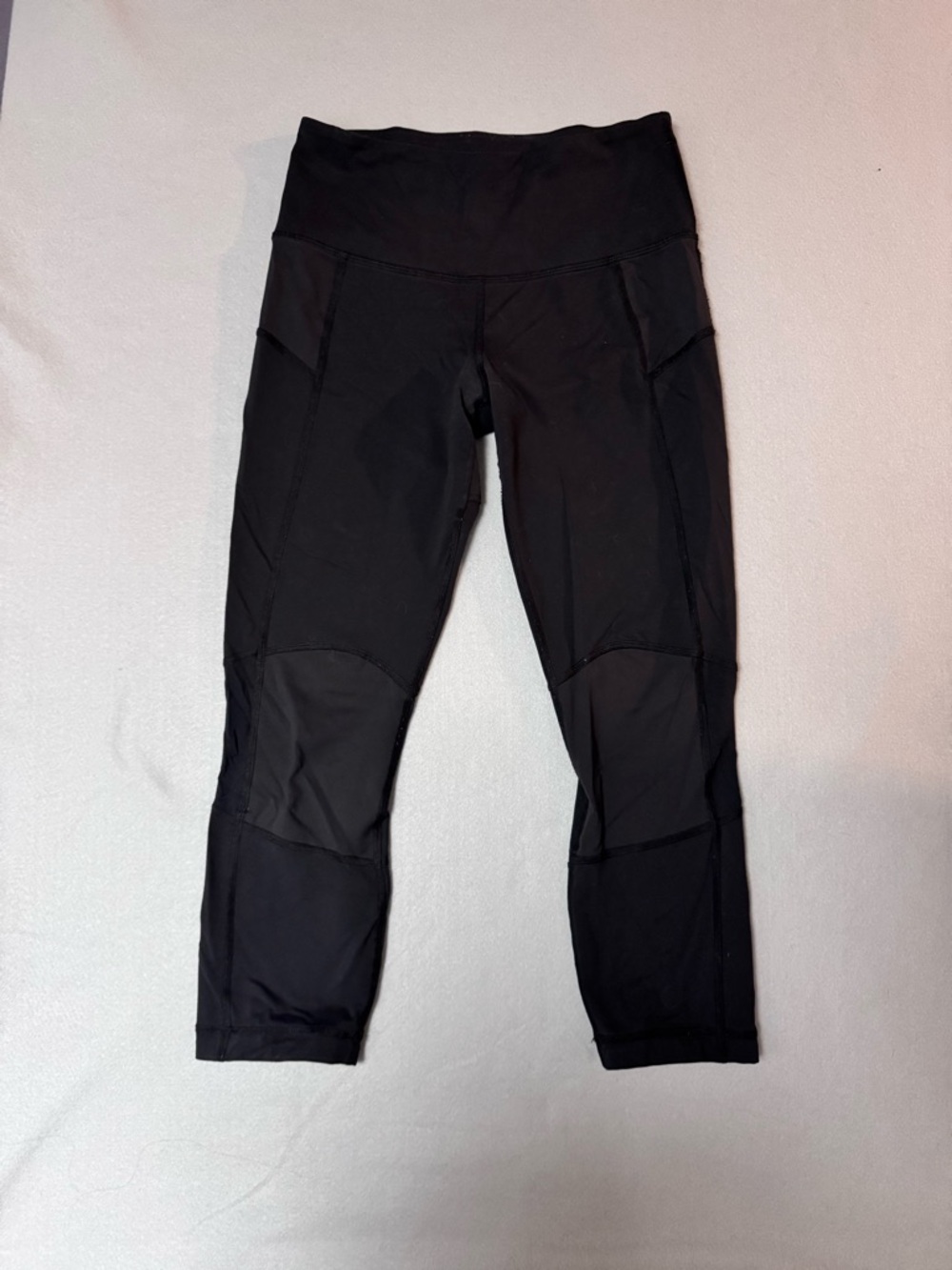 lululemon athletica Black High-Rise Capri Leggings
